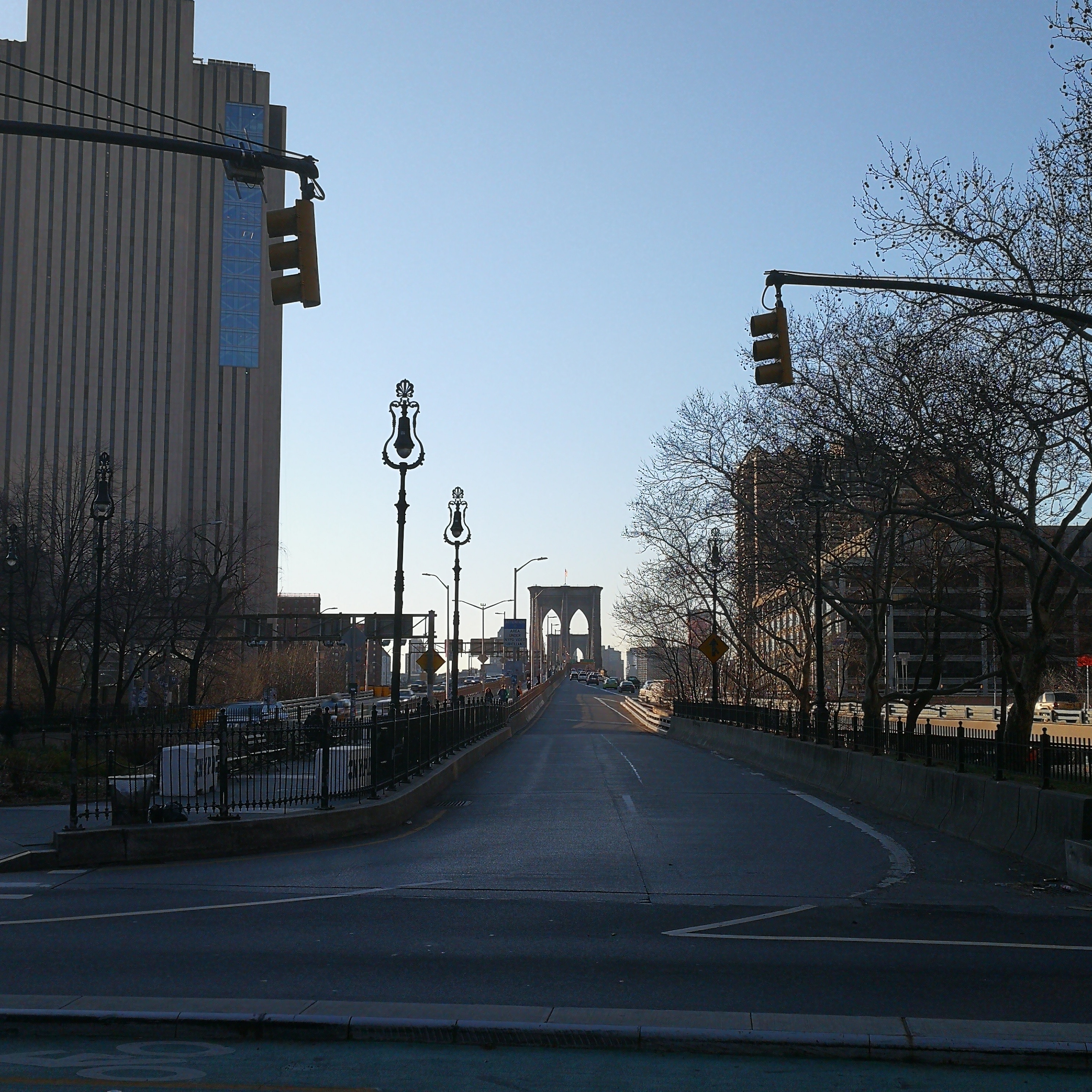 View on The Brooklyn Bridge