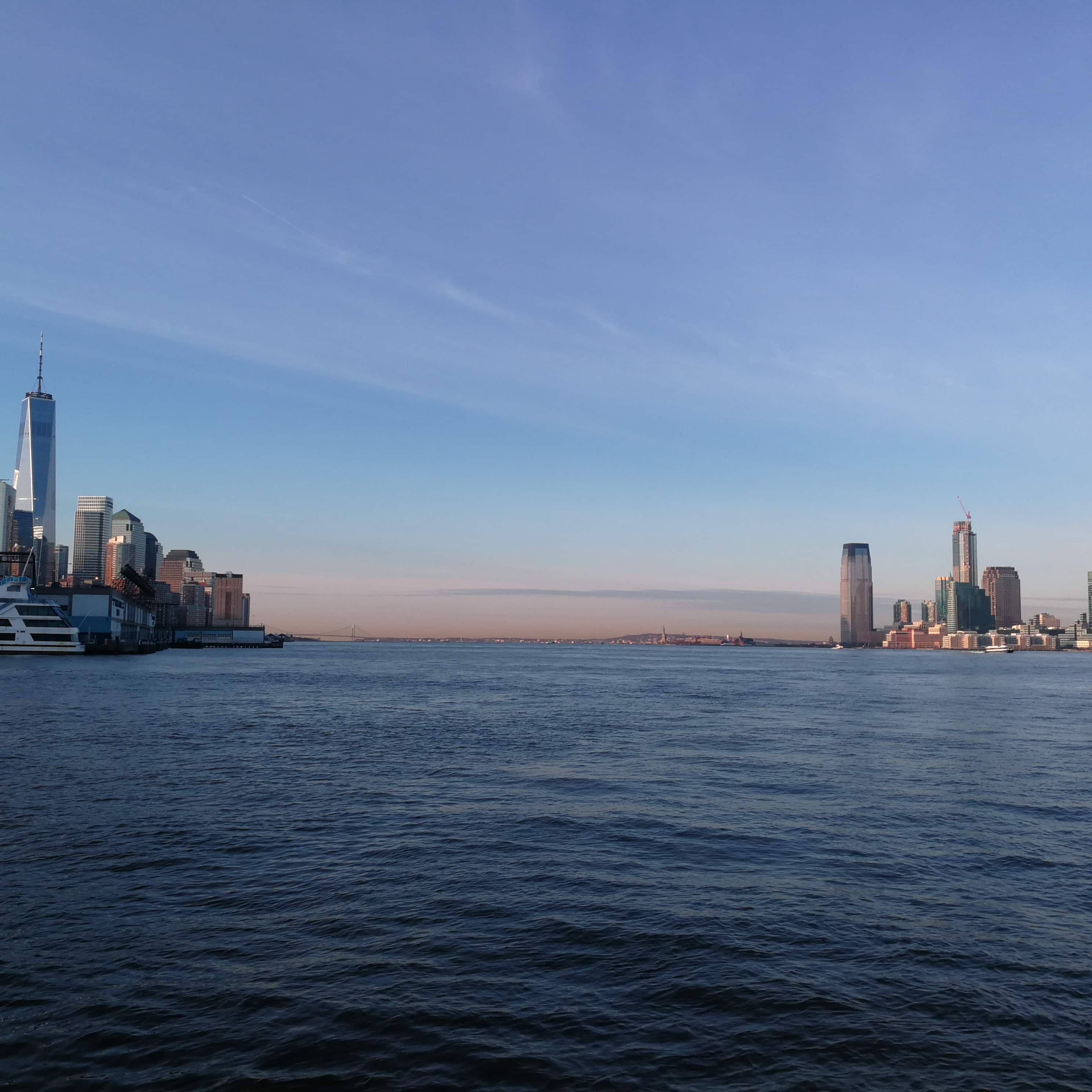 South of Manhattan from Pier 45 Pier 45 NYC