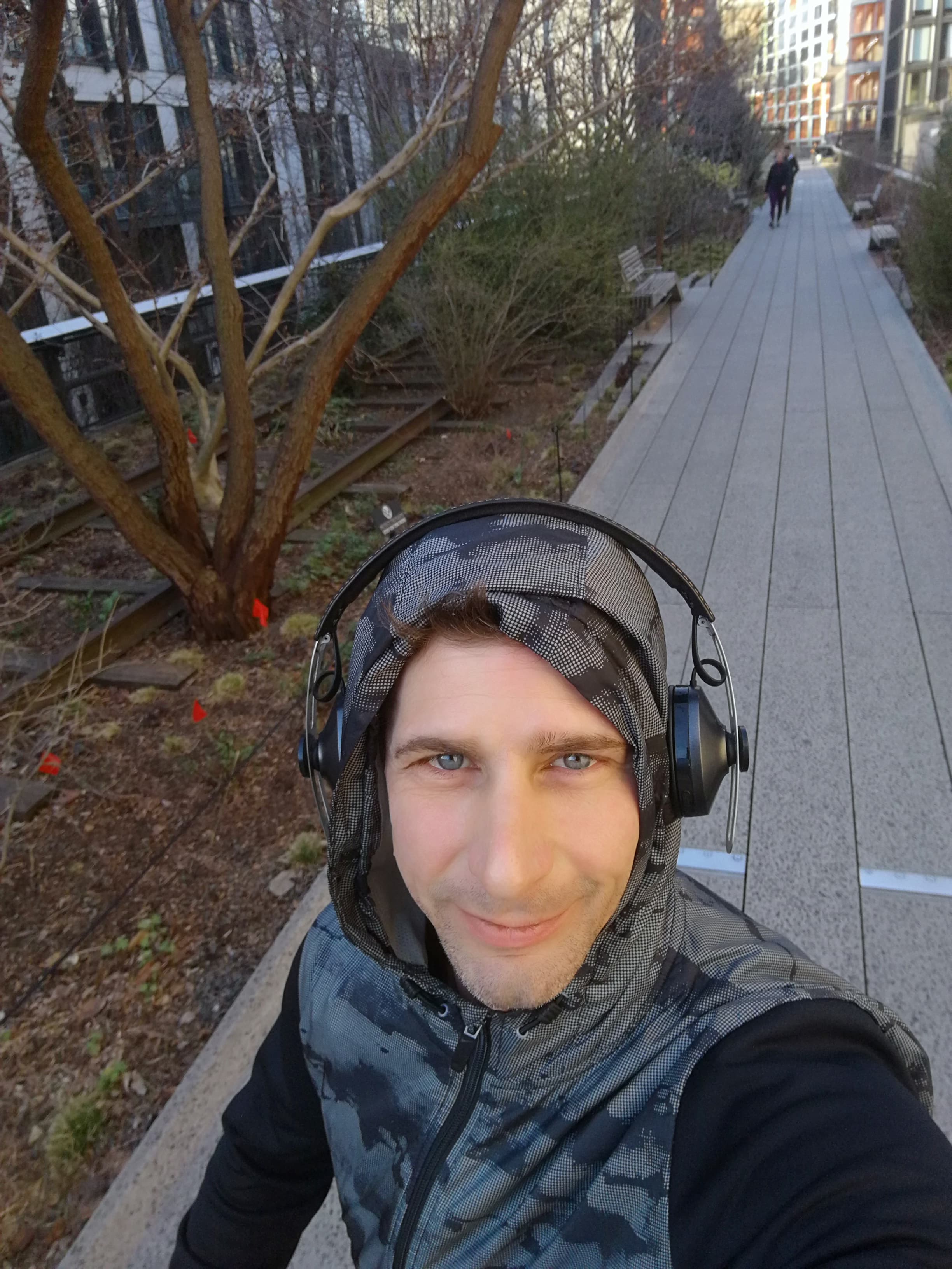 Running on the High Line - Manhattan Athomicju sur High Line