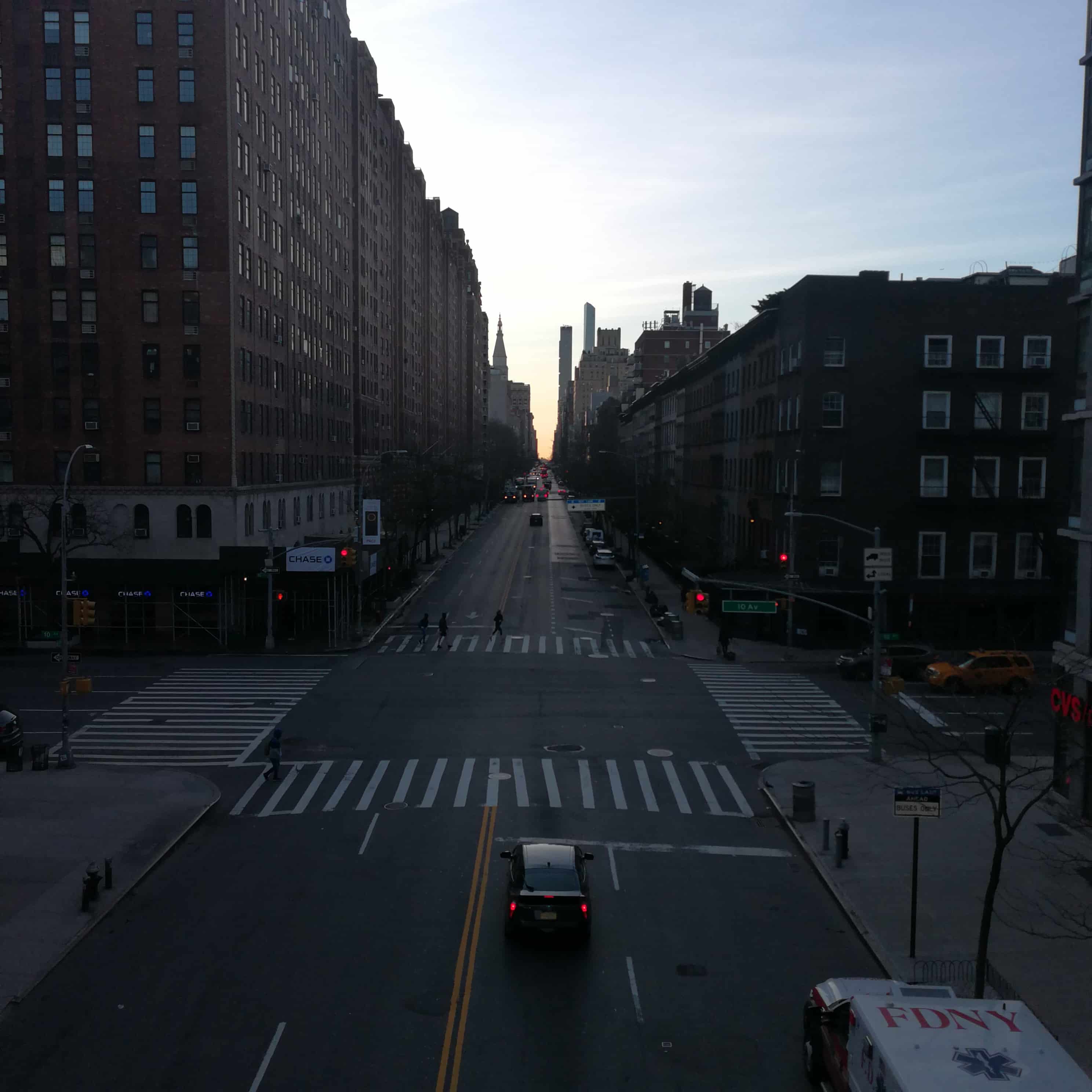 The High Line et Chelsea Vue depuis la High Line sur Chelsea - Manhattan