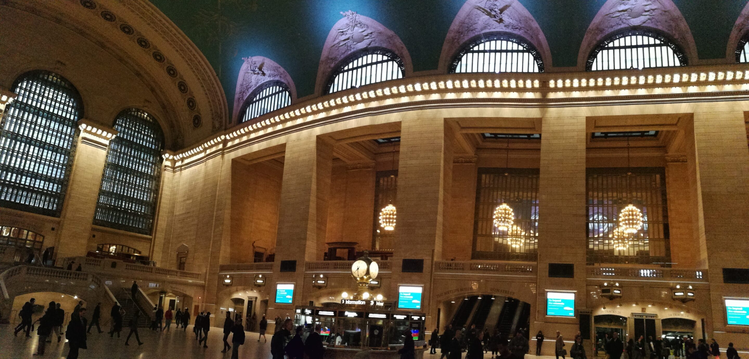 Panorama Grand Central Photo des verrières et plafond de Grand Central Terminal