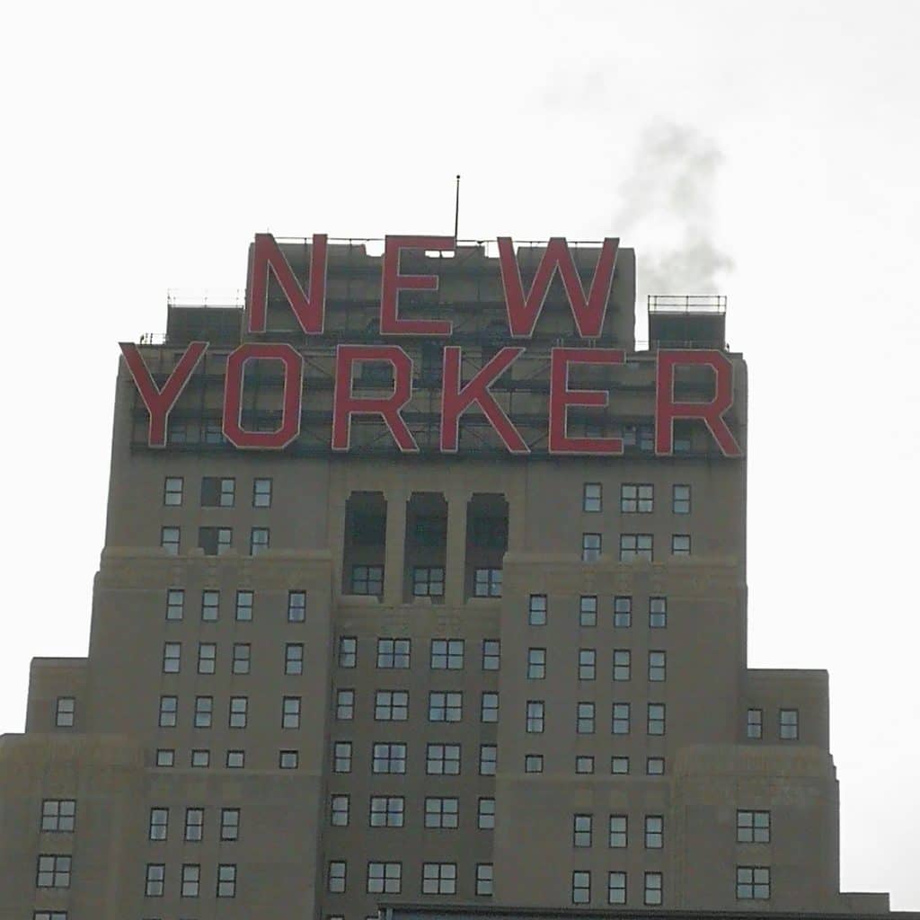 Enseigne New Yorker NYC Enseigne New Yorker à Manhattan