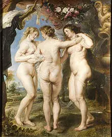 Les Trois Grâces de Peter Paul Rubens, (1636-1638)